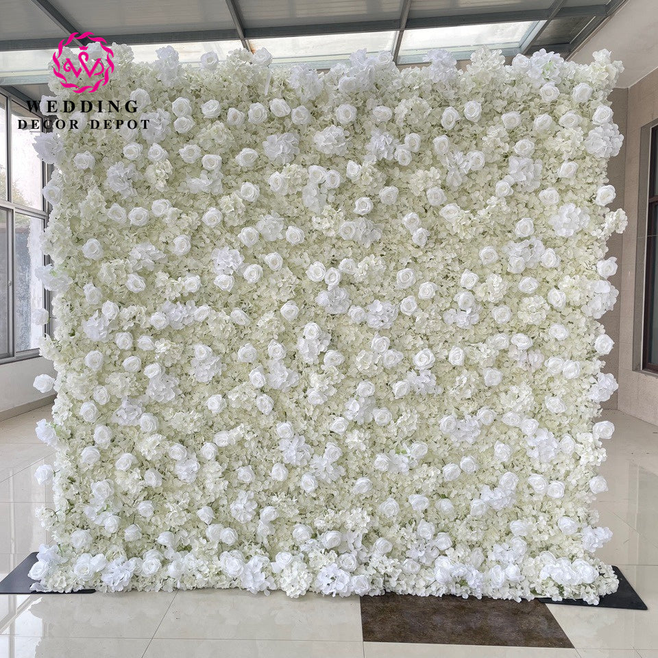 Hotsale and New Style Artificial Flower Wall for Wedding Stage and Bac ...