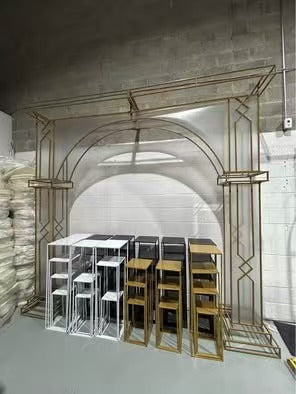 3D Metal Arch Gold (Pick Up Only)