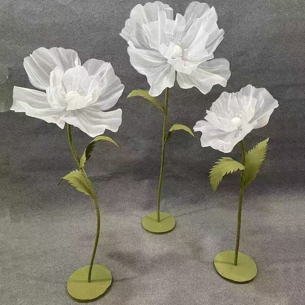 Giant Flower Set of 3
