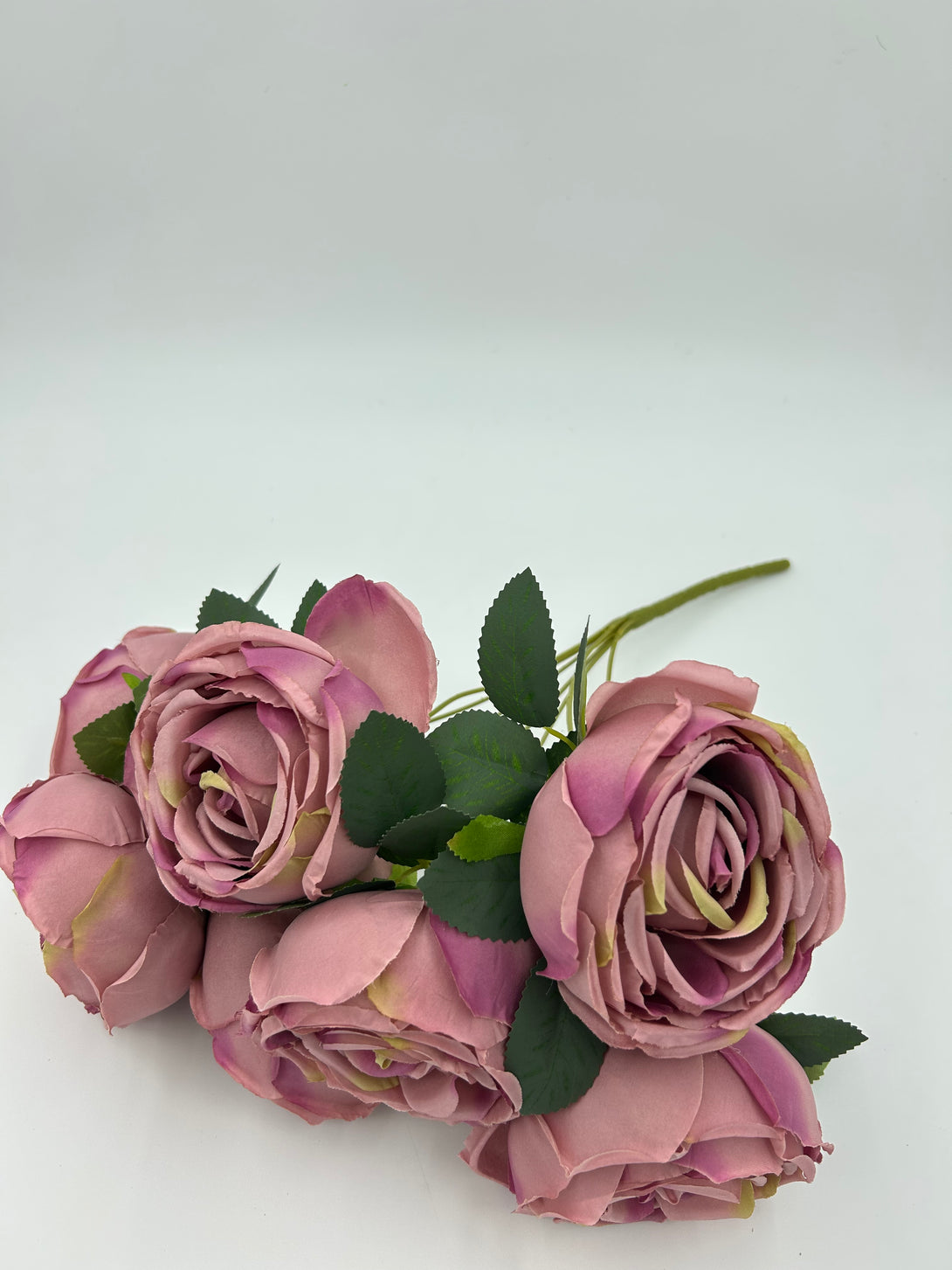 Pink Roses Core 7 Large Heads Core Roses – Wedding Decor Depot